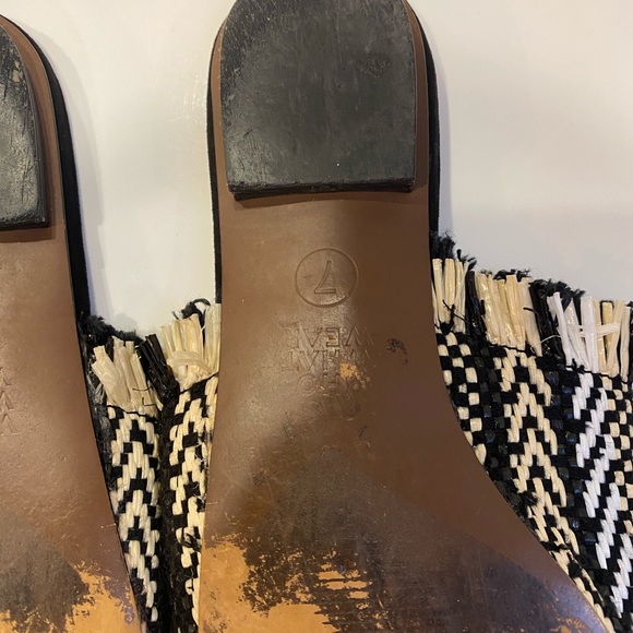 Who What Wear • Black and beige Fringed Shoes size 7 - Picture 9 of 9